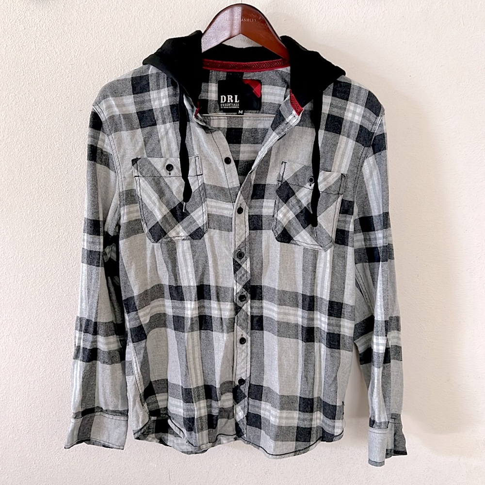 DRL Essentials Hoodie Flannel